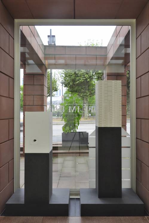 Studienarbeiten im Deutschen Architekturmuseum DAM, Photographie J. Schmalöer, 2014