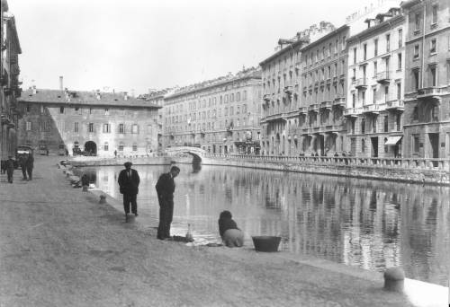 Laghetto di Via San Marco, ca. 1920