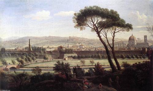 Panorama der Stadt Florenz